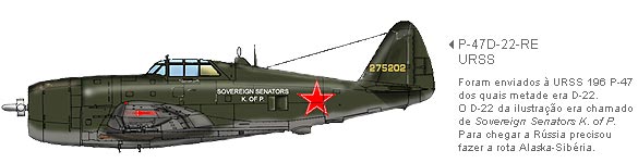 P-47D-22-RE da For&ccedil;a A&eacute;rea Sovi&eacute;tica
