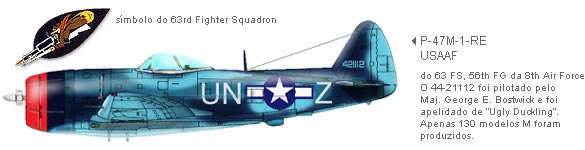 P-47M-1-RE da For&ccedil;a A&eacute;rea do Ex&eacute;rcito Americano (USAAF)